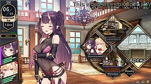 Teď tahle sladká holka bere ty obří ptáky v anime hentai hře 😍