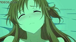 Nočná túžba výstrek na jej perfektné telo a creampie do piče - animácia xxx