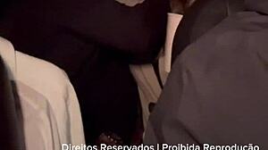 Wow, szoptam neki az autóban, míg a cuckold vezetett és keményen basztam a szobában!