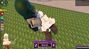 Whoreblox gra - gangbang moment 2