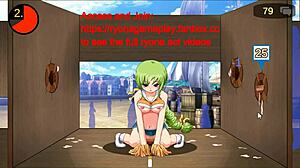 18 služavka ima seks sa muškarcima u javnosti u služavki sa gloryhole novom hentai igrom