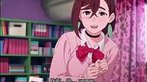 Momo šukána tvrdě zezadu nadrženým Okarunem v Dandadan parodii