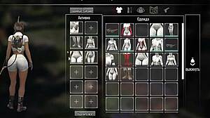 劳拉·克罗夫特 用粗玻璃瓶激烈扩张紧致阴道 在3D色情游戏中