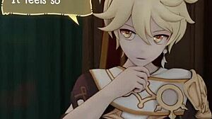 Kanin hentai med lekfulla öron och svans