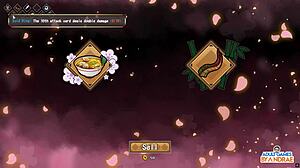 W odcinku 15, demon ignorancji liże dupę i doi kutasa generała w półdemonicznym shinobi