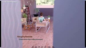 Heartproblems 29: Мачеха Xenoravs соблазняет одна, муж в отъезде, соблазнительная фигура в 3D хентай