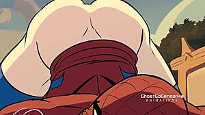 Spiderman Scopa Gay Intenso con Twink in Scena Anale Marvel Avengers!