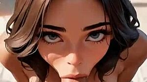 Infirmière IA aux gros seins serrés se fait baiser par un docteur musclé