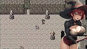 Wow, skúmanie jaskýň s veľkoprsými ženami v dobrodružnom cuckold hareme rpg časť 3!