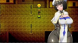 Nympomainia kňazka prehltne spermu na párty.