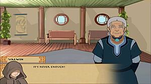 Anciana Karara en Four Elements Trainer libro 4 amor parte 5