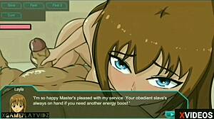 BDSM underdånig bondage blowjob och sex för mästare POV