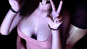 Seksi Asyalı Kız Zafer Duruşunda Sikişme