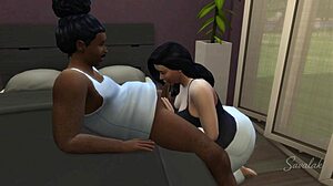 3D 애니메이션 인터레이셜 라티나 밀프 인디안 자지 블로우잡 컴필레이션