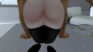 Stari dovodi ružičastu mladu curu dok žena nije kod kuće 2