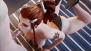 Veliki kurac analno u 3D hentai?