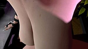 Seksi elverpige med perfekte patter rider pik hårdt store patter røv pik cowgirl kurvet sød fed homo hentai