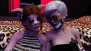 Being A Dik 75 - Merancang Threesome Panas Dengan Pacar Rambut Merah Tetek Besar Dan Kawan Perempuan Alt Panasnya