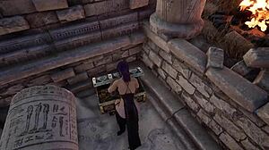 Ritemska kipka je Lara Croft spet ugrabila in jo naredila, da je prišla z velikim kurcem anal