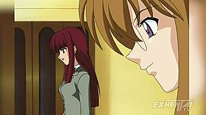 Gedetailleerde publieke neukpartij na het werk in hentai uncensored