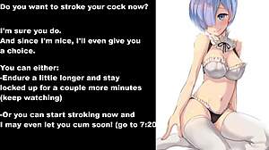 Rem Kyskhetsretas För Dig Med Stor Kuk Blowjob Facial Jerk Off Instruktioner