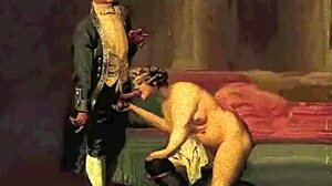 Vintage erotische tekeningen met gewaagde beelden