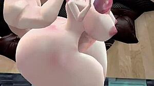 IMVUでゴス大尻スラット娼婦ガチハードファック！