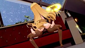 Πλούσια μεγάλα βυζιά κυριαρχούν σε hentai σκηνές συλλογής