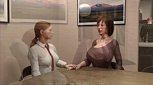 Massiivinen futa-muna hedelmöittää kurvikkaan brunetin milfin huge tissit breeder 05