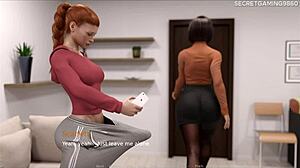 Обсебен съм да породи тези BBW милф стъпмайки с моя огромен фута кур в serge3dx игра