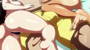 Prof hentai baisée levrette creampie gros nichons cul pipe cunni