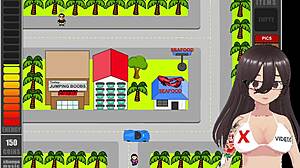 Frank's animated journey: Spanish-dubbed adult gameplay