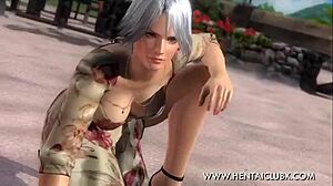 i love showing off my sexy christie dress in ecchi fan service