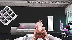 Enjoying a fun game night in anime style