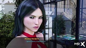 Mad double blowjob action in Fashionbusiness game episode! Two hotties sucking that 3D cartoon cock hard.