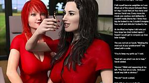 Small girl performs intimate gesture in 3D cartoon sex episode 22