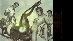 Vintage Erotic Alphabet Drawings Intrigue Viewers