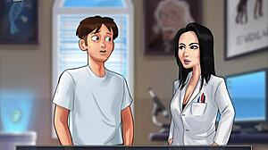 Summertime Saga epizoda 36 s anime postavami s obříma prsama a zadkem