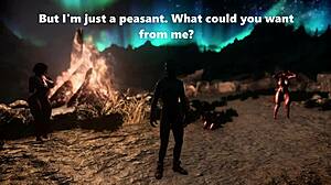 Andrea the Amazon Towers Over All in Wild 3D Hentai Action