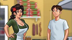 Summertime Saga 123 unfolds as an anime story with engaging narrative elements