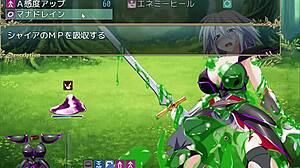 Cartoon porn with anime style called The Devil's Armor 3