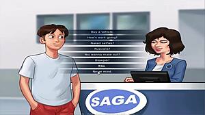 Commented gameplay of Summer Time Saga, an anime-style visual novel