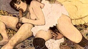 i can't get enough of these vintage erotic anime drawings!