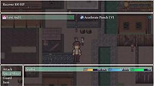 Busty detective exposed to old man