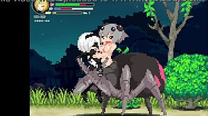 2B in Ryona Action: Brutal Game Scenes with Anime Intensity