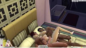 The Sims 4 First Person 3some with MMF Group Action