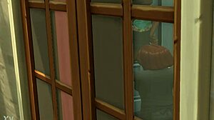 Sneaking peeks at royal bartender's restroom antics