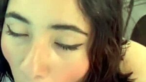 Catching My Girlfriend in the Classroom for a Wild Big Cock Blowjob.