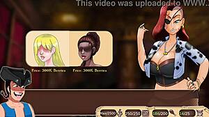 One Piece - Pirate Trainer Part 3 with sexy blonde babe