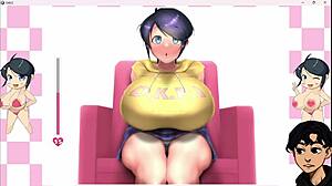 Turning Shy Big Tits Girl into Porn Star Part 1